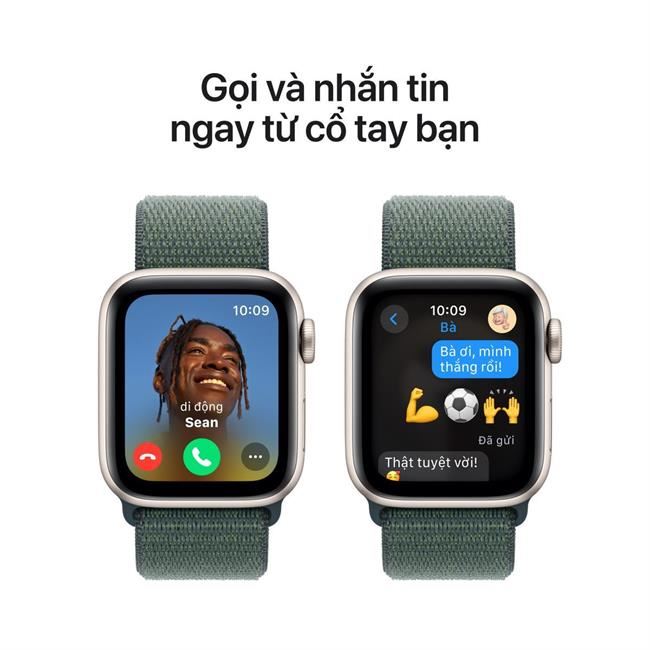 Apple Watch SE 2 GPS 40mm viền nhôm dây vải