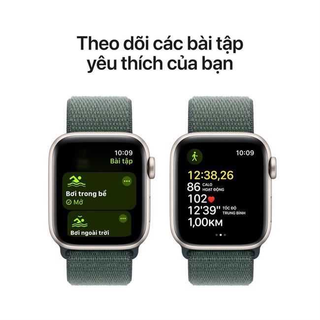 Apple Watch SE 2 GPS 40mm viền nhôm dây vải